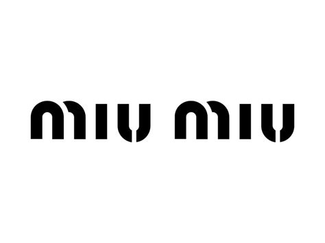 miu miu logo|miu logo vector.